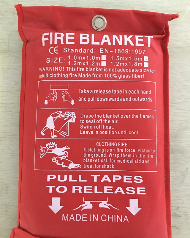 Fiberglass Fire Blanket