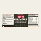 CON-02 PERIMETER full label, including the Supplement Facts panel and directions