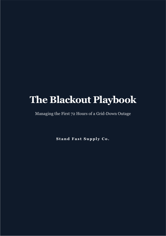 The Blackout Playbook ebook cover