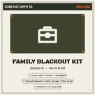 Family Blackout Kit