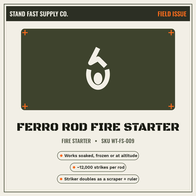Ferro Rod Fire Starter