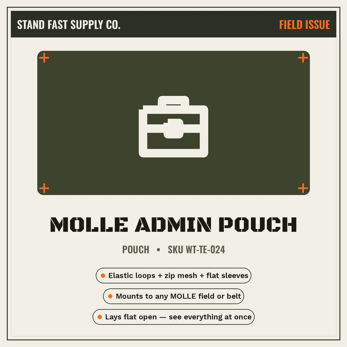 MOLLE Admin Pouch
