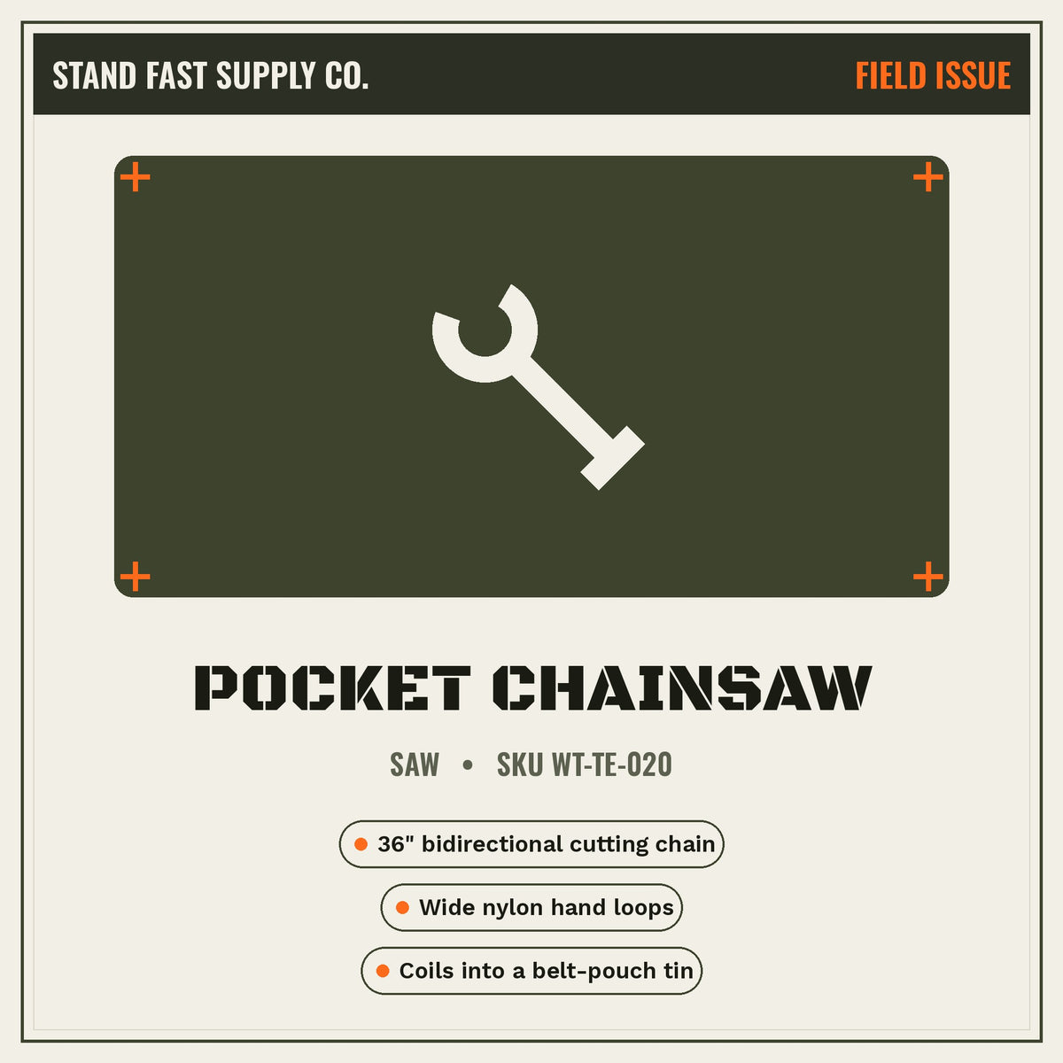 Pocket Chainsaw