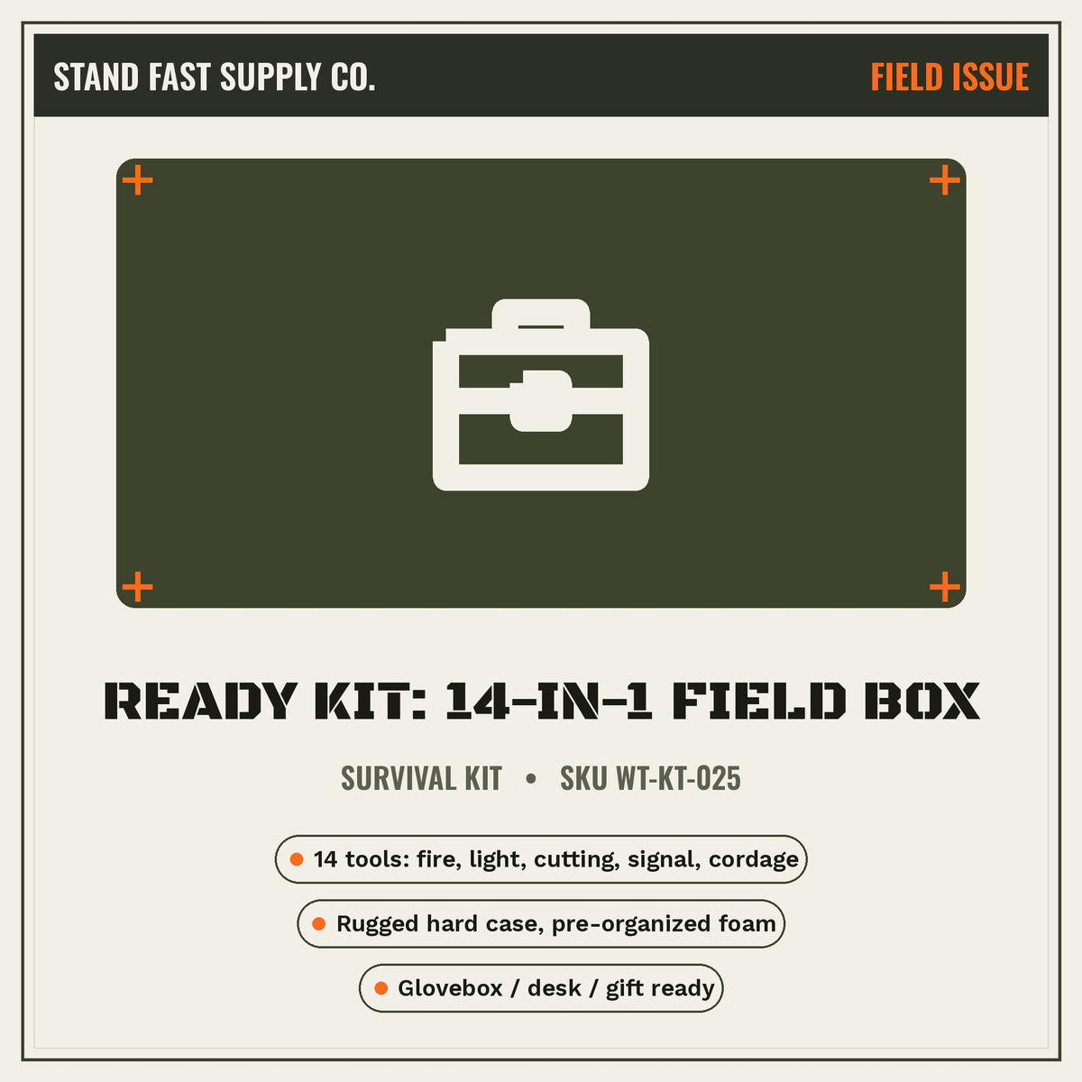 Ready Kit: 14-in-1 Field Box