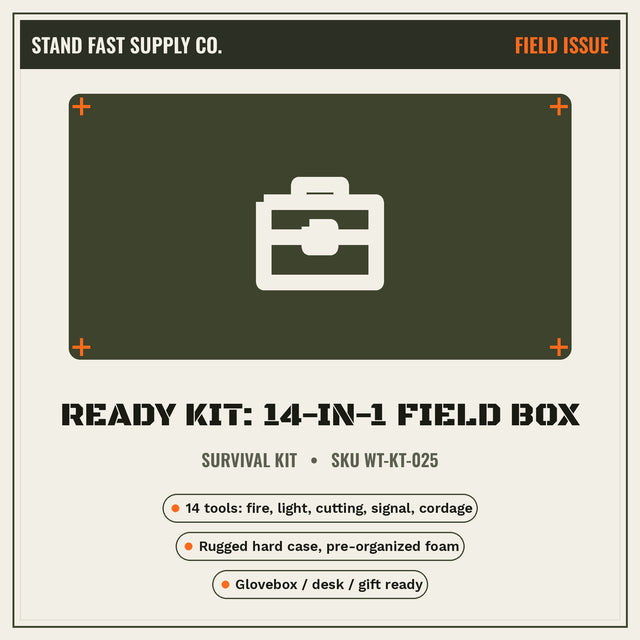Ready Kit: 14-in-1 Field Box