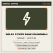 Solar Power Bank 8,000mAh