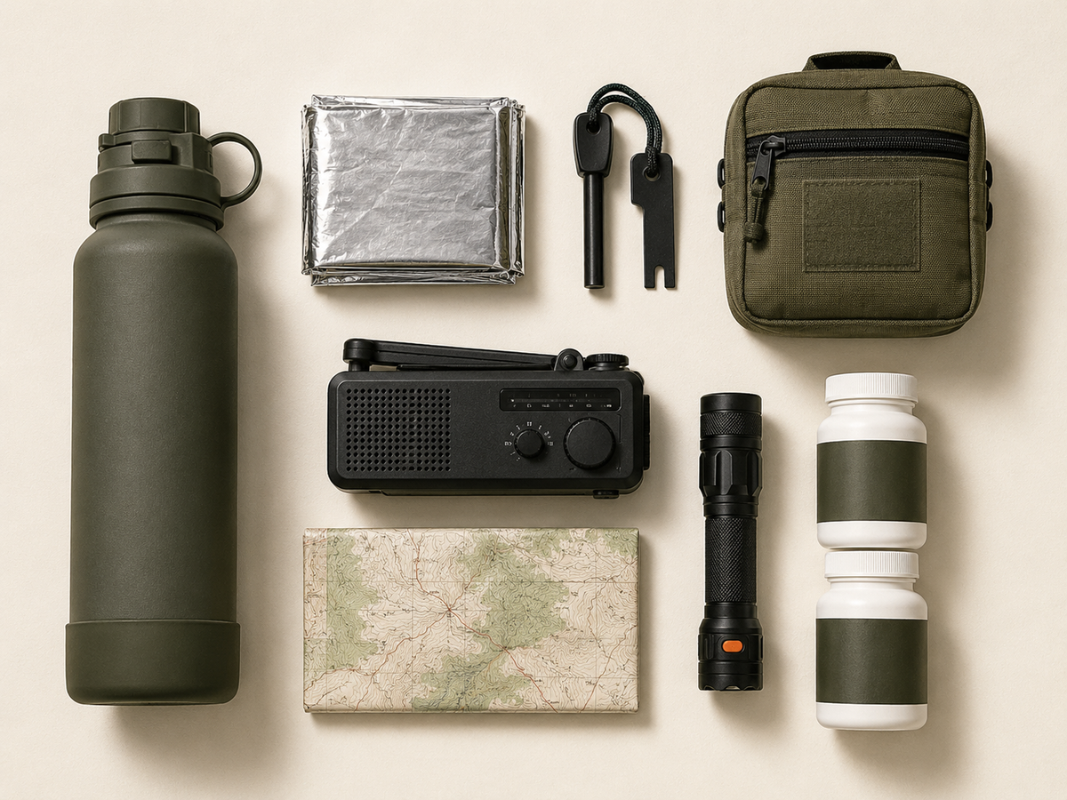You don't need to become a prepper. You need one bag, packed once.