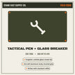 Tactical Pen + Glass Breaker