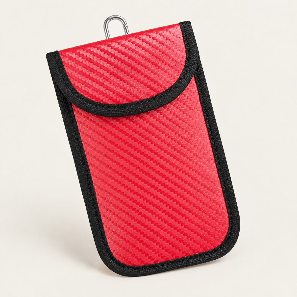 Studio illustration of the key-fob pouch